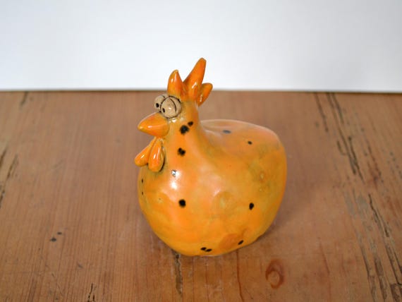 ceramic chicken Theodore