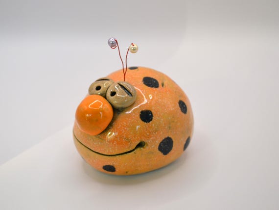 Ceramic lucky charm - Beetle Ryan