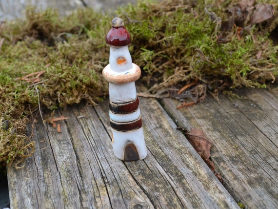 Mini ceramic lighthouse