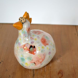 ceramic chicken James