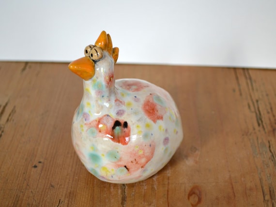 ceramic chicken James