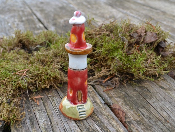 Mini ceramic lighthouse