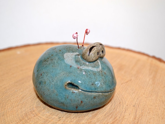 Ceramic lucky charm - beetle Lucia