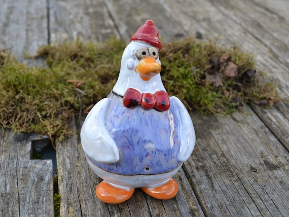 Ceramic seagull sailor Theodore