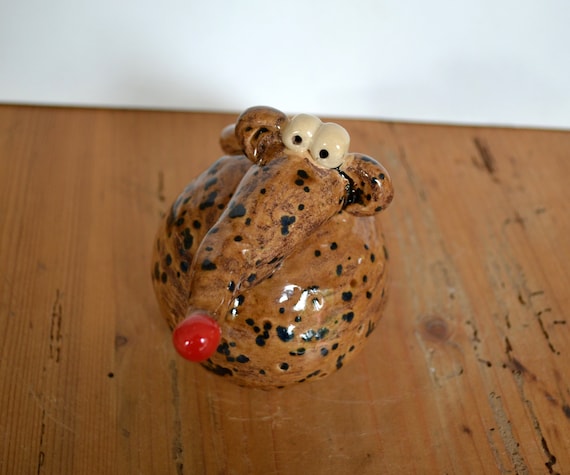 Ceramic garden decoration, cute mouse Arthur