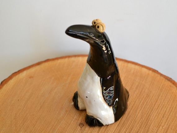 ceramic penguin Leif