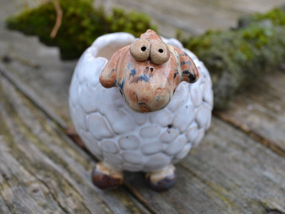 Ceramic Planter Sheep Kanani