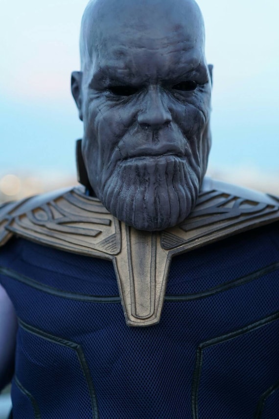 Avengers Infinity War Thanos Action Figure maschera thanos cosplay