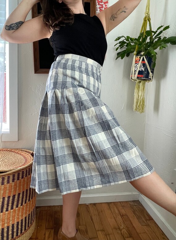 Pendleton Wool Skirt Petite  // Vintage