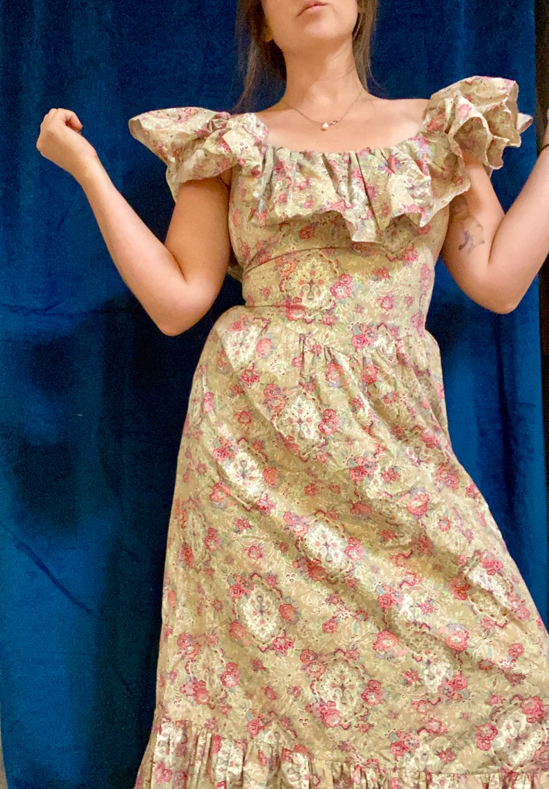 Western Gunny Sack Dress