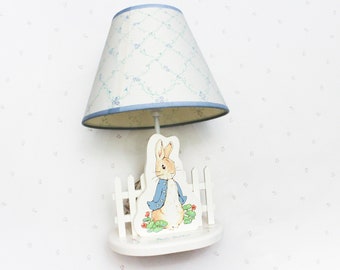 peter rabbit lamp nursery
