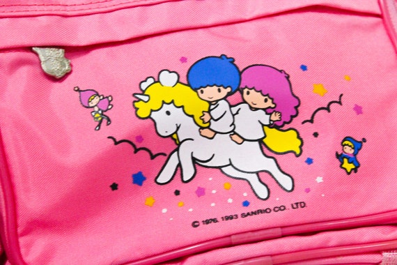 Little Twin Stars Kiki and Lala Pink Backpack, Pi… - image 6