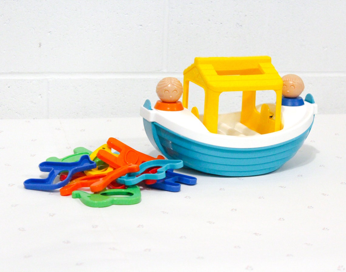 Vintage Tuppertoys Noahs Ark Toy for Bath Little People | Etsy