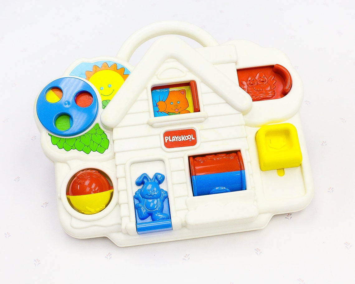 Vintage Playskool Activity Center Crib Toy for Baby Baby Etsy