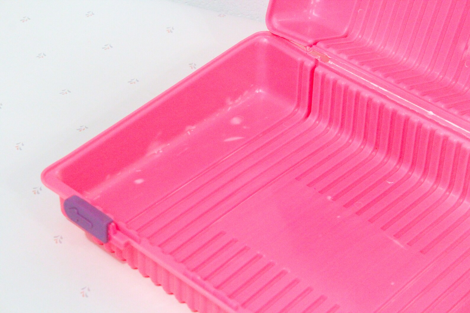 Pink Plastic Toy Case Vintage Case for Toys Kids Toy Box Etsy