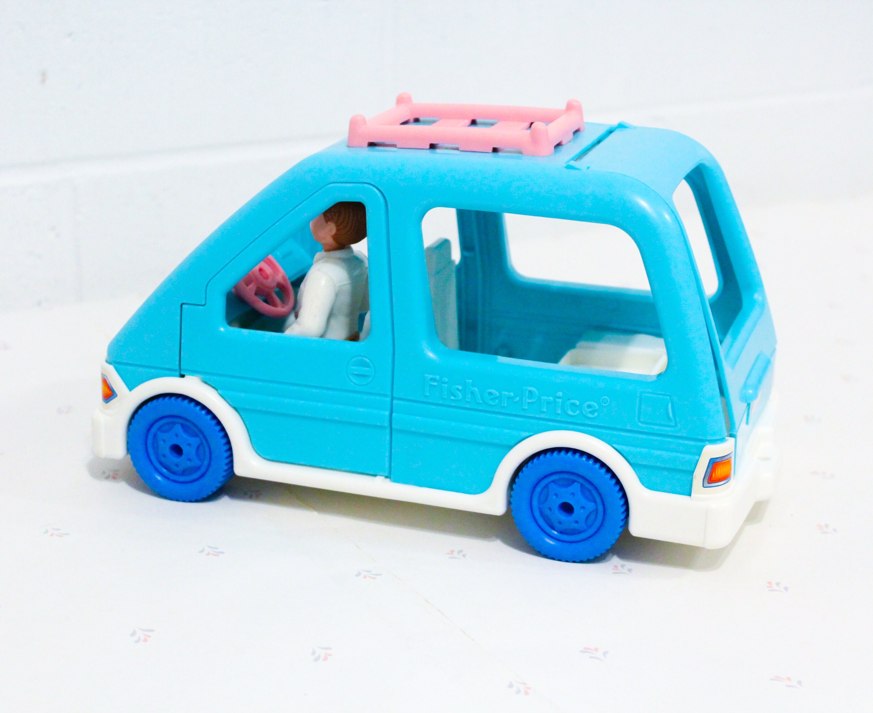 Fisher Price Loving Family Blue Van Toy Set Kids Toys 90s Etsy