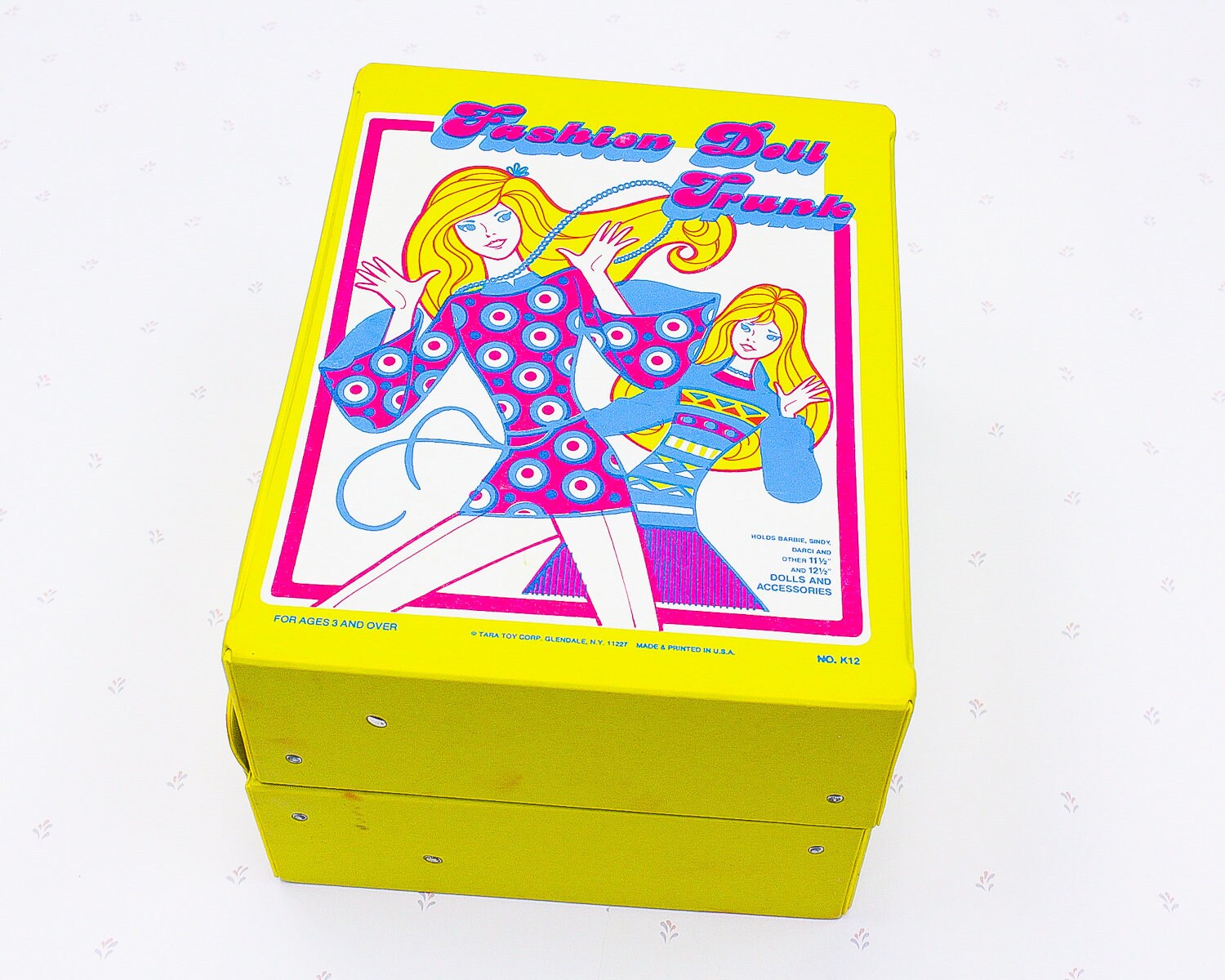 Vintage Fashion Doll Trunk Vintage Barbie Case Carry Case Etsy Canada