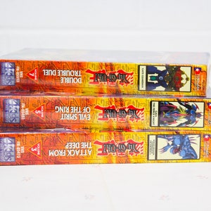 Yugioh Vhs Tape Anime Collection, Yu Gi Oh VHS Movies, Sealed VHS Tapes, Kazuki Takahashi Anime VHS, image 4