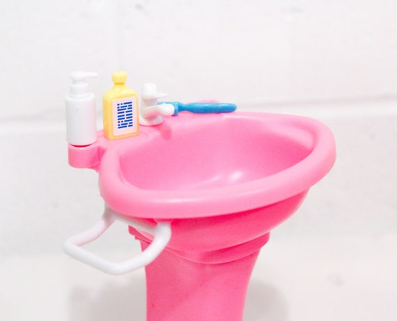 Barbie toilet best sale set furniture