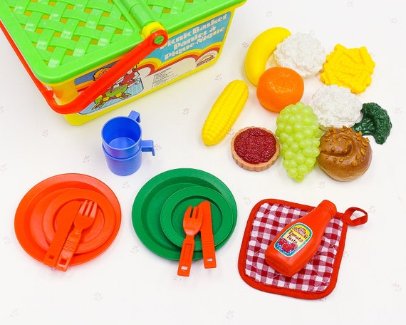 kids toy picnic basket