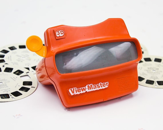red viewfinder toy