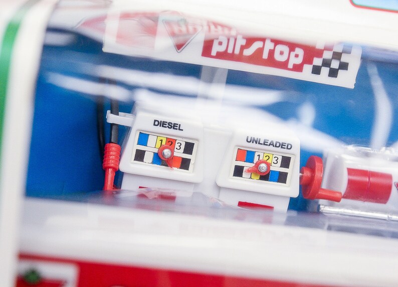 1980s Canadian Tire Pit Stop Play Set Rare Toys for Etsy