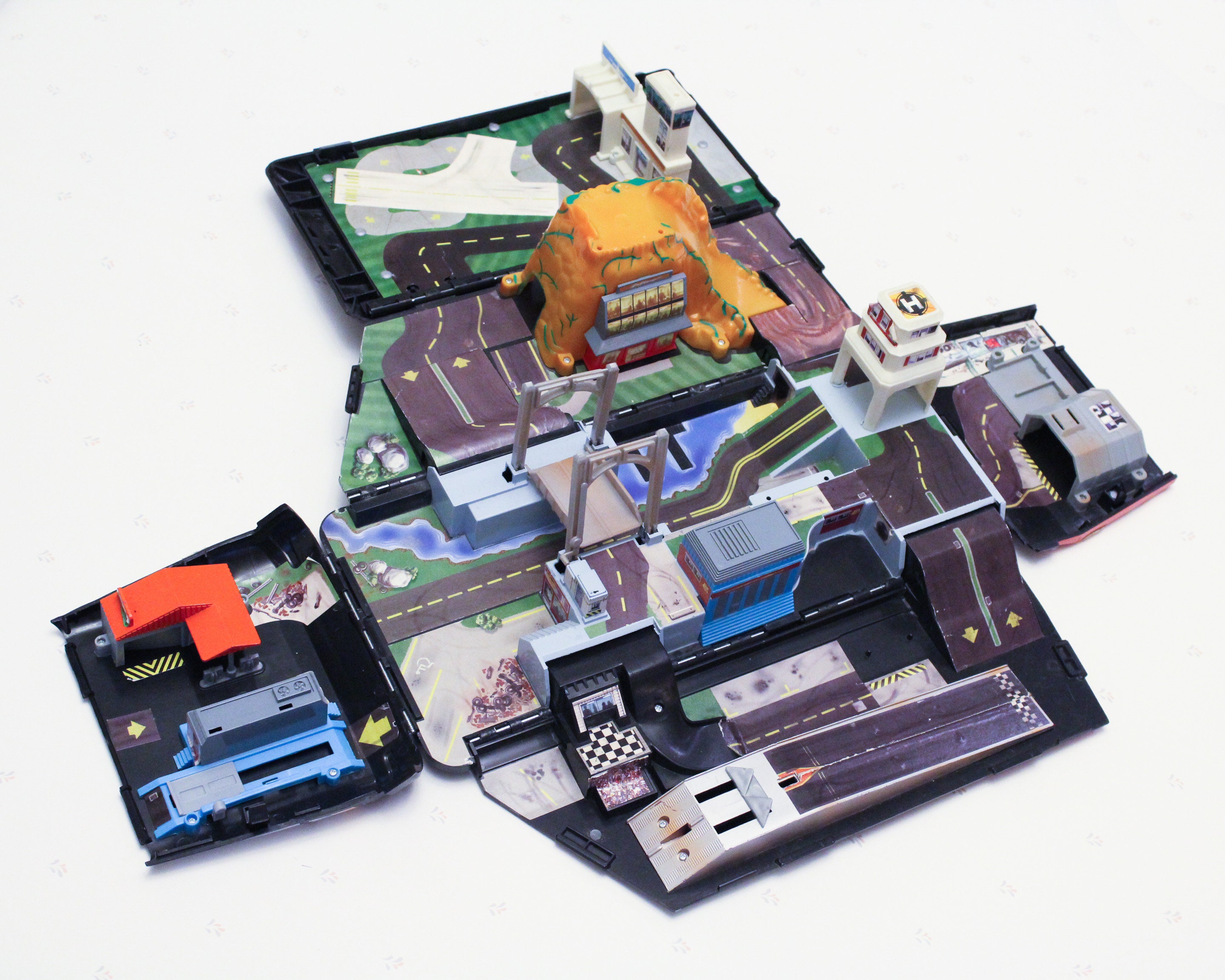 Micro Machines Giant Van Folding Playset 90s Toys for Kids Etsy