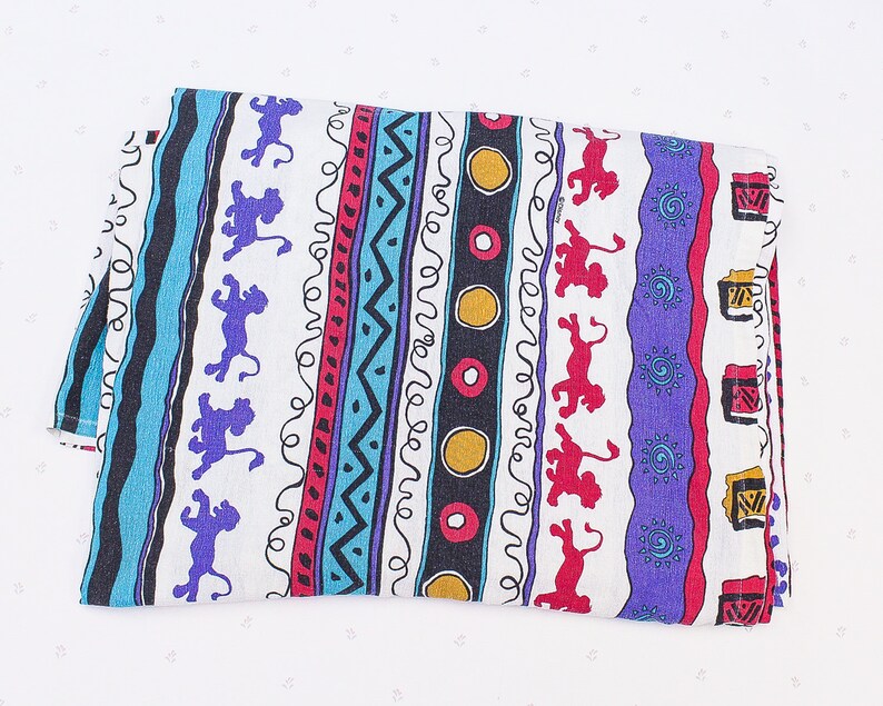 Vintage Lion King Twin Bed Sheet Fitted Sheet Disney Kids Etsy