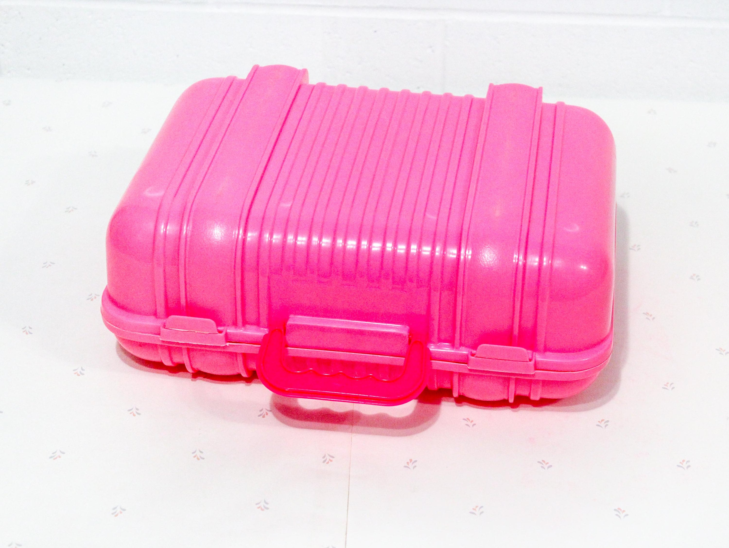 Hot Pink Barbie Case Carrying Case for Dolls Vintage Barbie Etsy