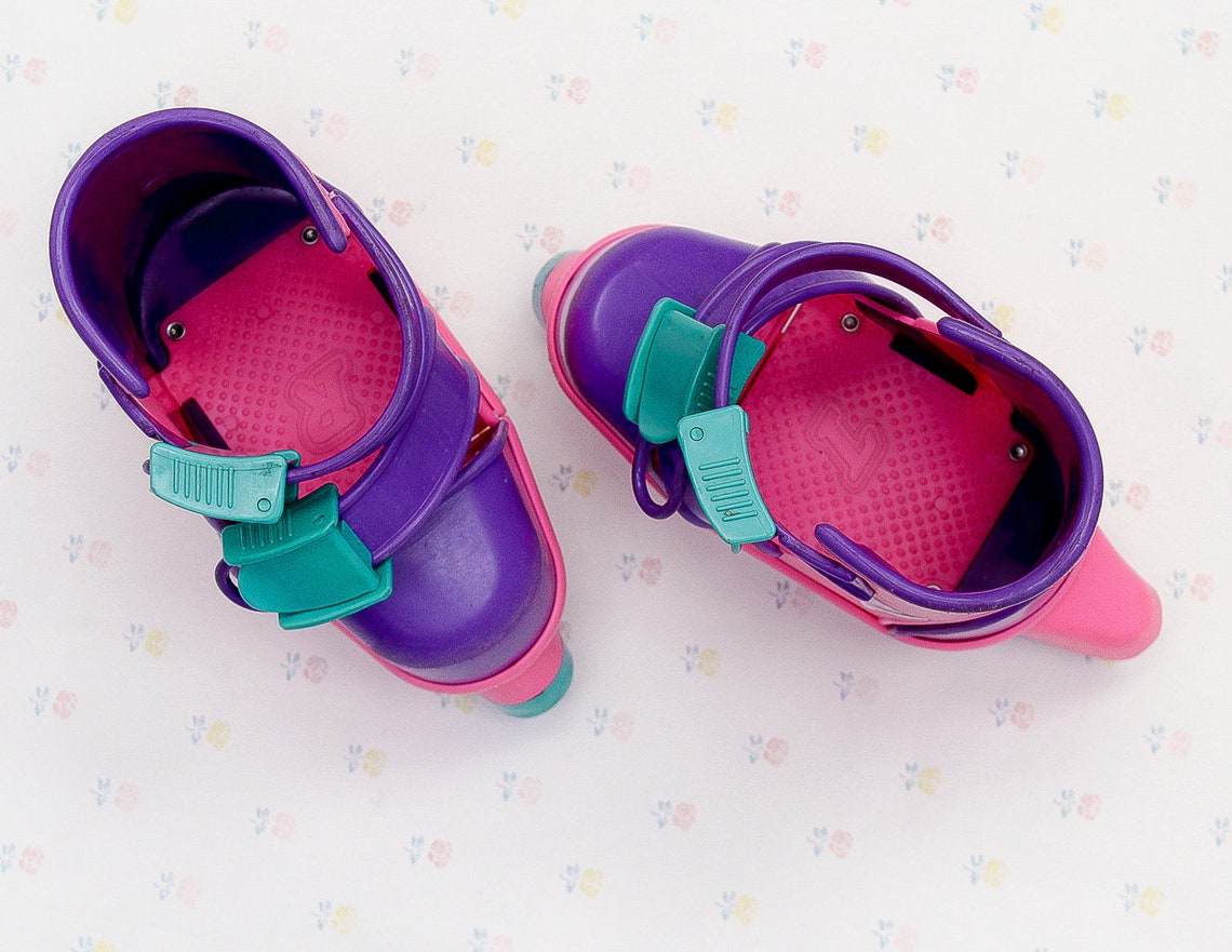 90s Vintage Playskool Adjustable Skates Retro Kids Roller Etsy