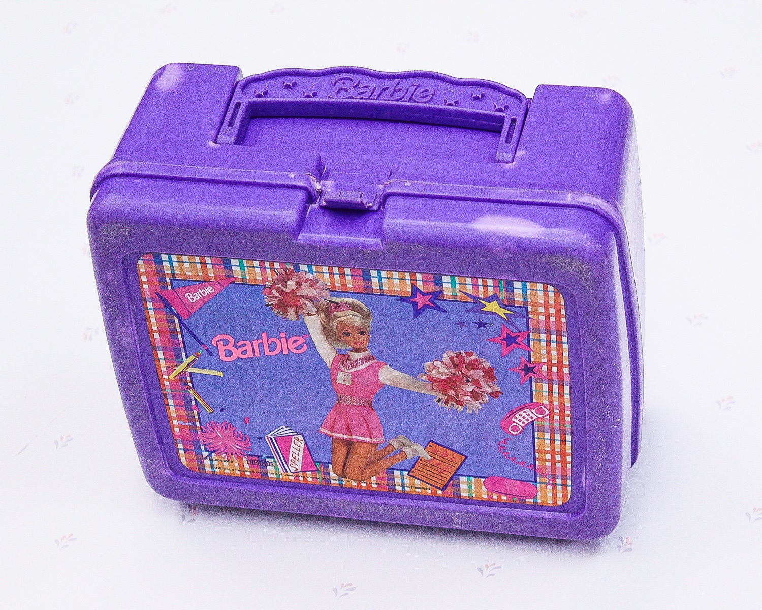 Vintage Barbie Thermos Lunch Container Plastic Lunch Box 90s Etsy