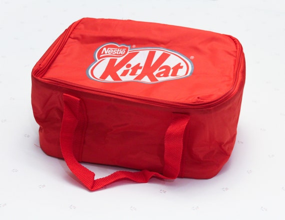 Nestle Kit Kat Red Lunch Bag, 90s Vintage KitKat … - image 2