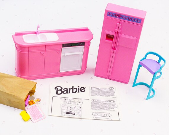 barbie kitchen 90s