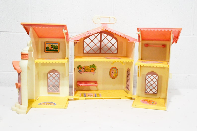 Vintage Toy G1 MLP Toy Playset Vintage Pony Toy for Girl MLP Baby Ponies My Little Pony Nursery Playset 80s Toys for Girls