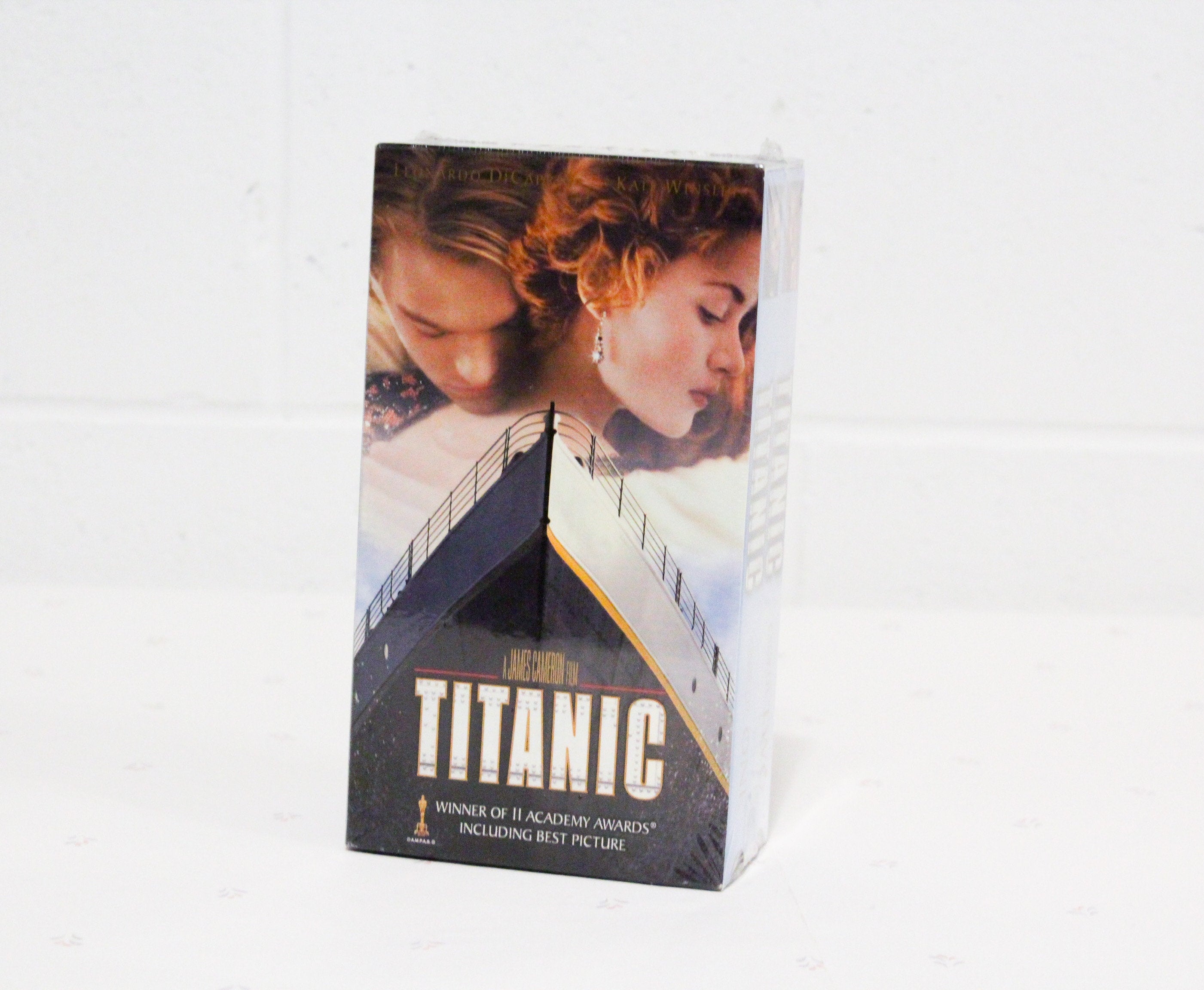 ビンテージ タイタニック VHS テープ カセット セット、新旧 VHS 
