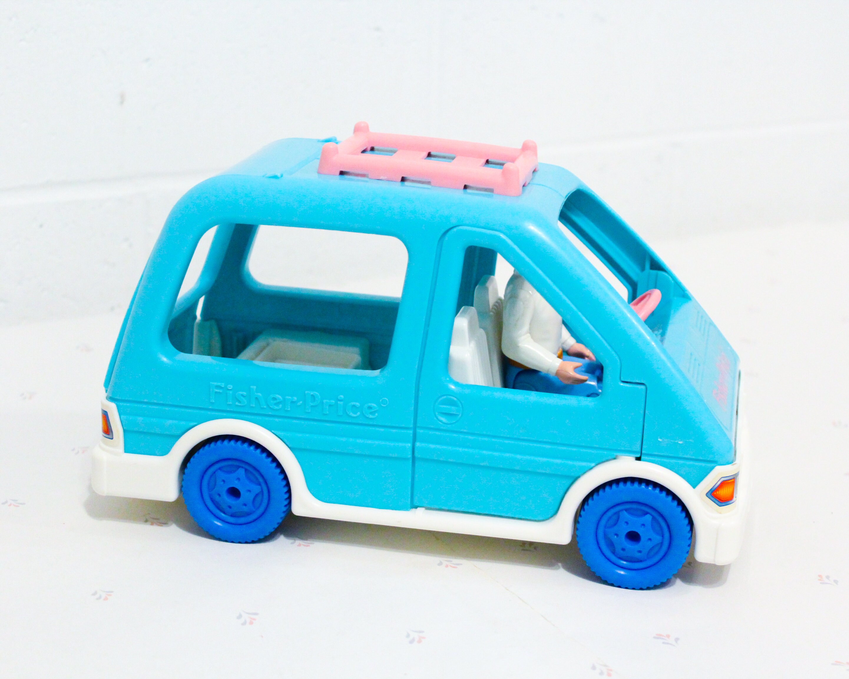 Fisher Price Loving Family Blue Van Toy Set Kids Toys 90s Etsy