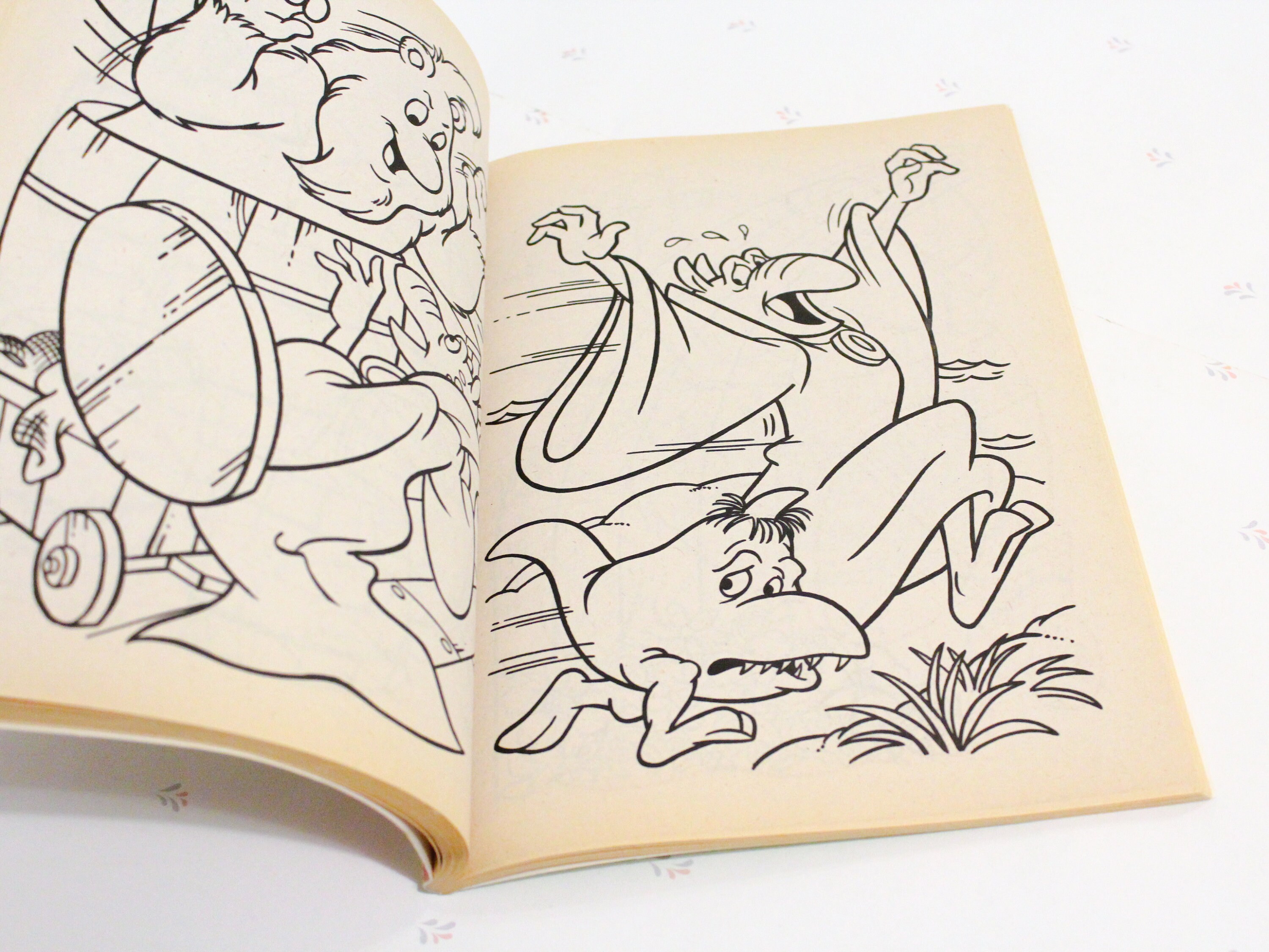 Teddy Ruxpin Coloring Book for Kids Teddy Bear Color Books | Etsy