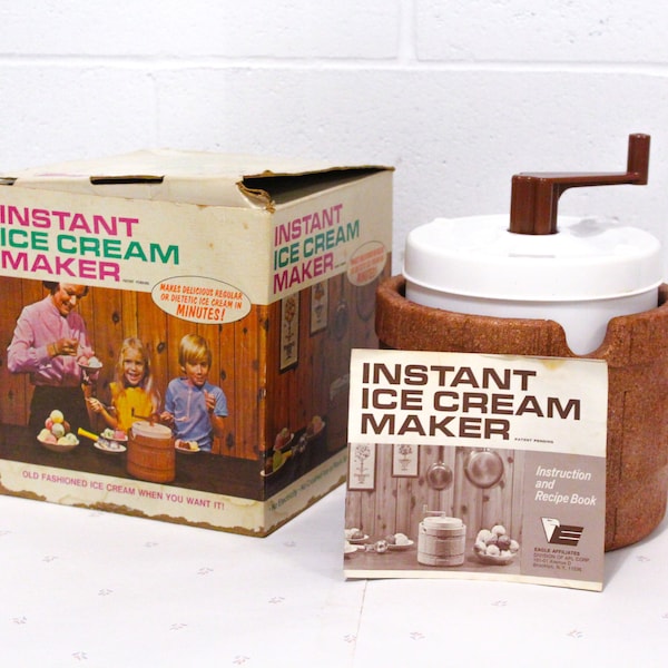 Vintage Ice Cream Maker - Etsy