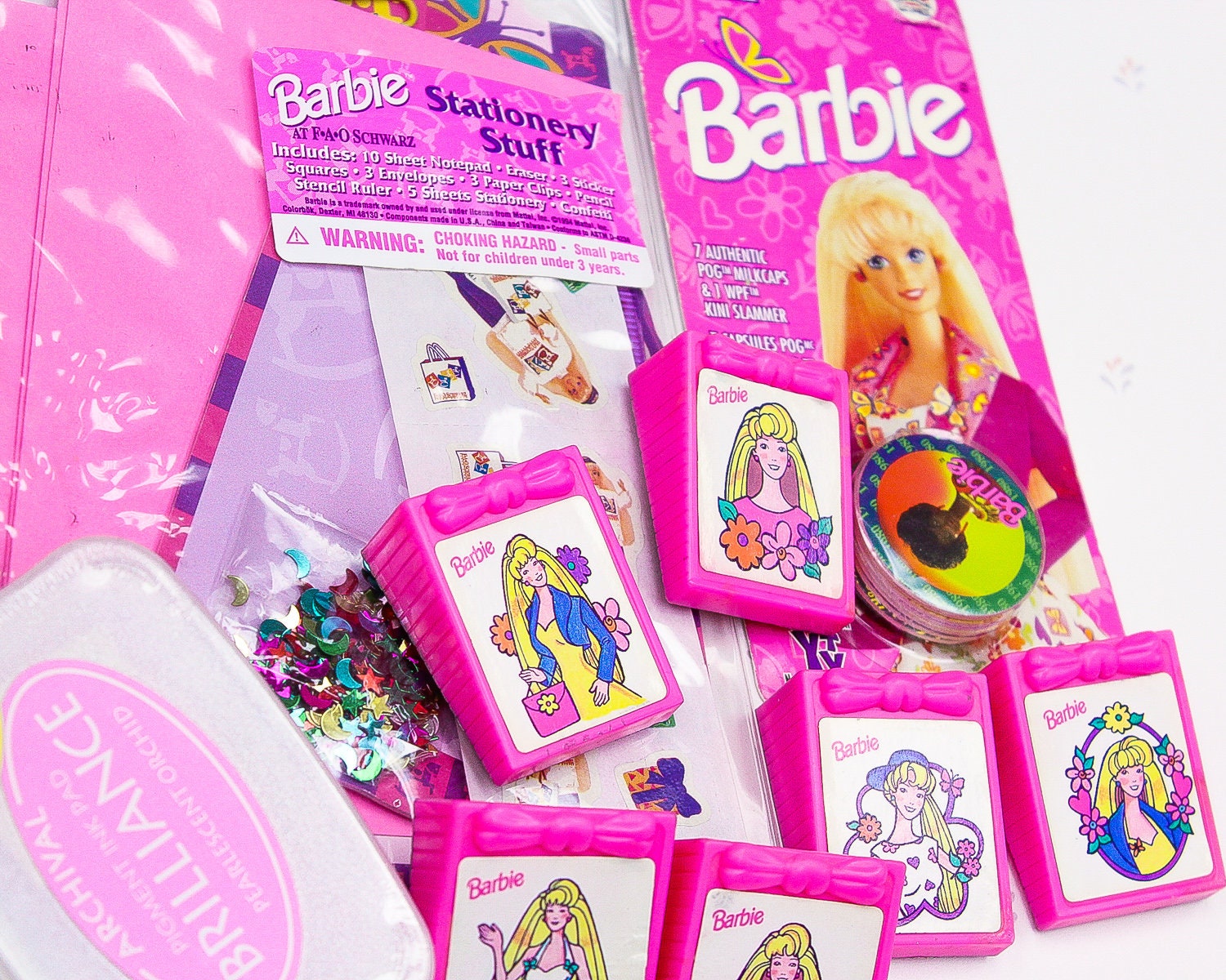 Vintage Barbie Stationery Girl Gift Set Barbie Gift for Girl Etsy