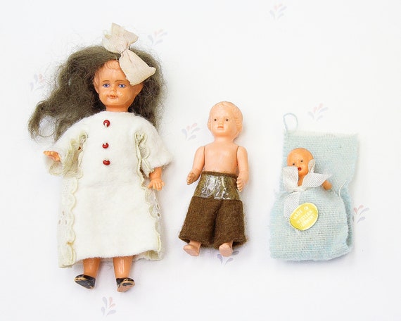 antique plastic dolls