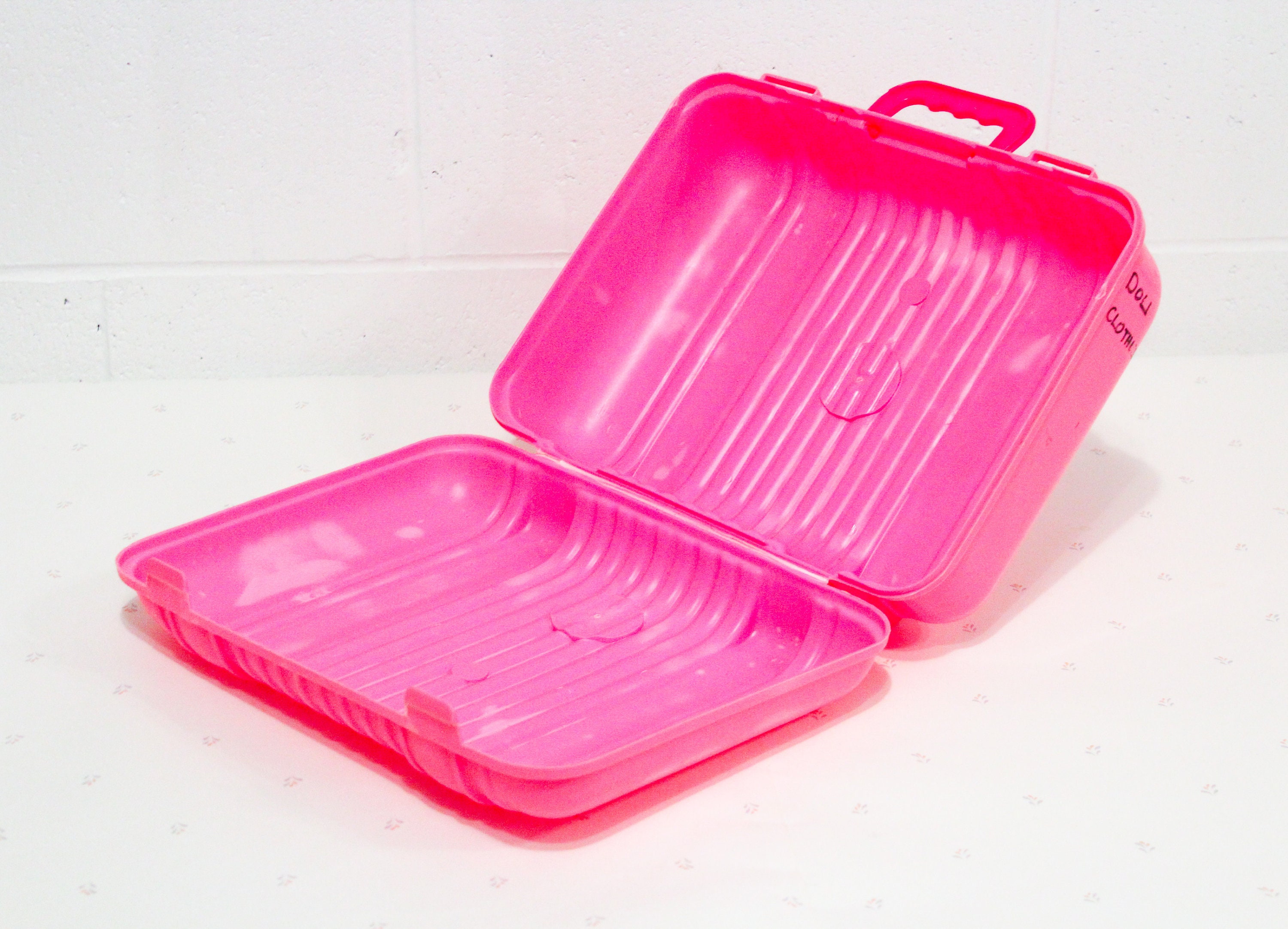 Hot Pink Barbie Case Carrying Case for Dolls Vintage Barbie Etsy Canada