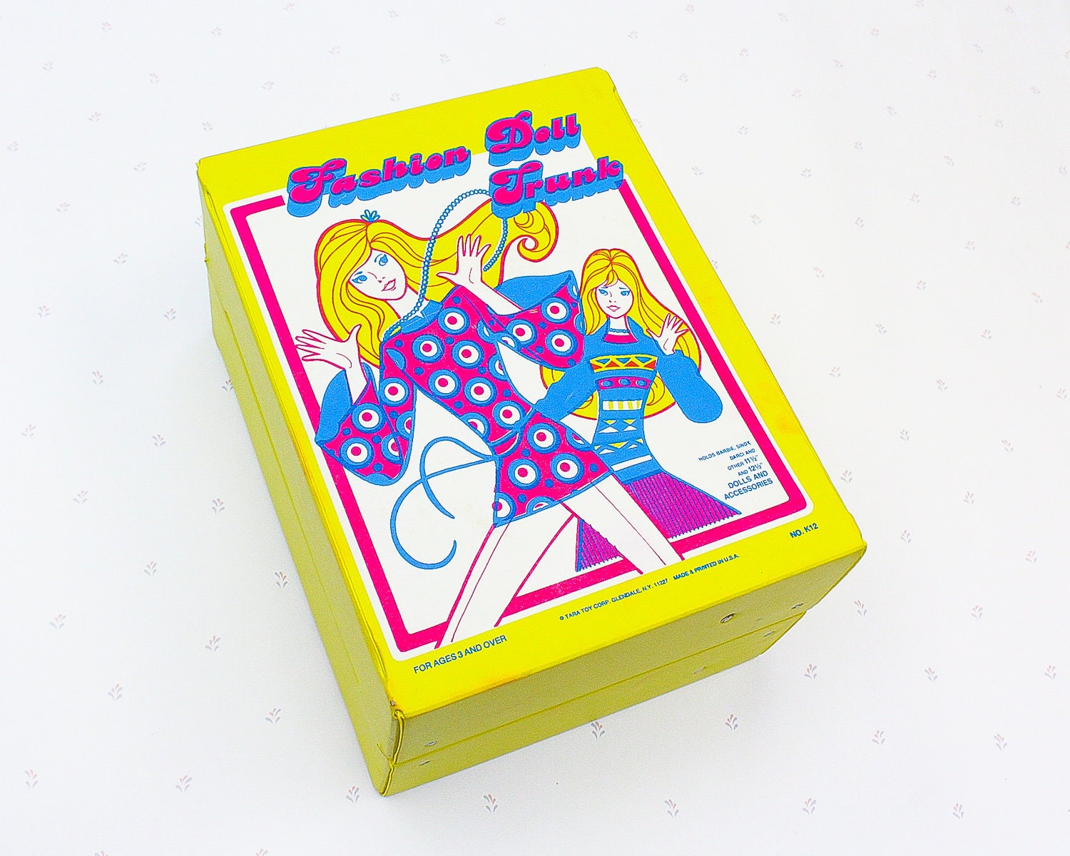 Vintage Fashion Doll Trunk Vintage Barbie Case Carry Case Etsy Canada