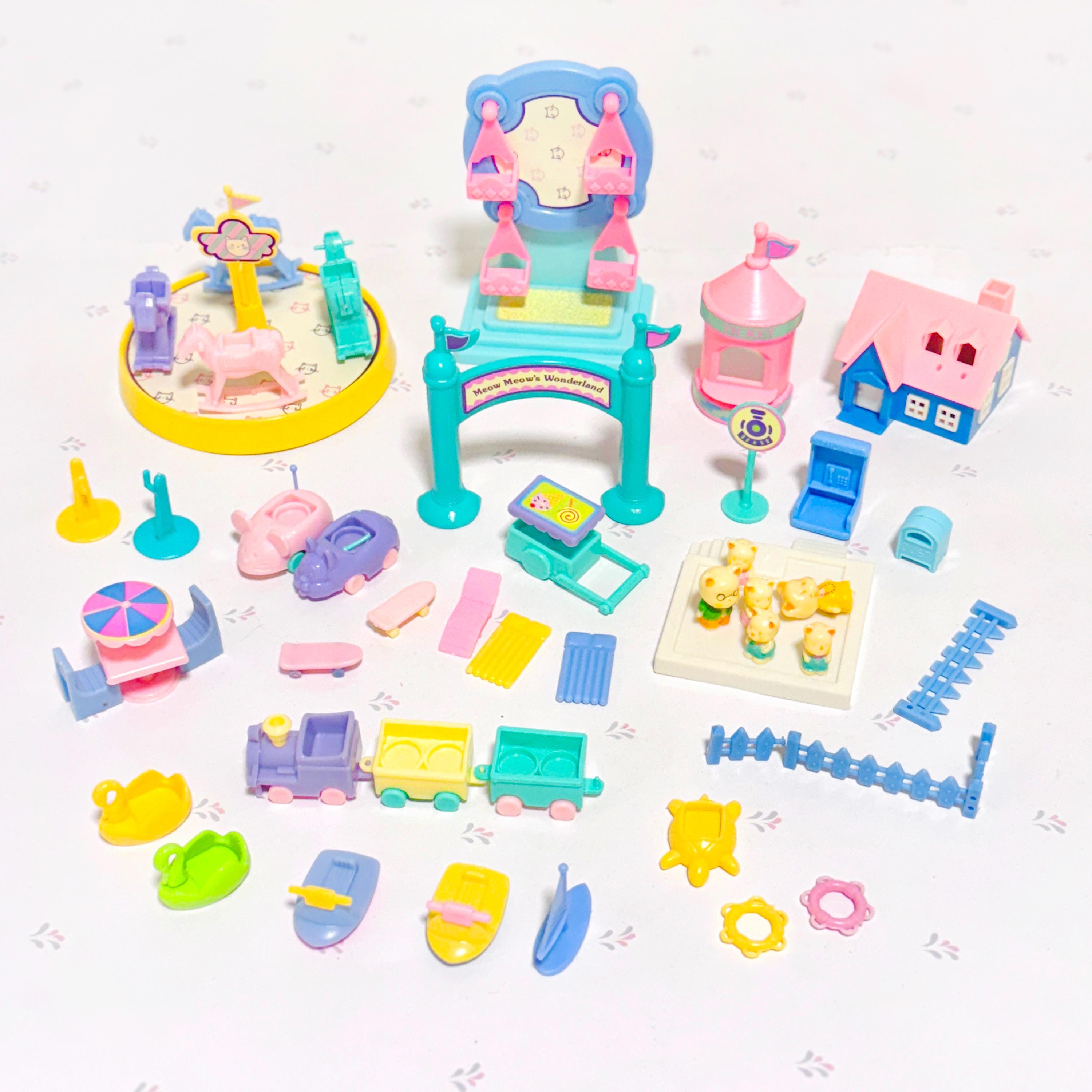 1990年代 テディズ ワンダーランド ミャオミャオ ミニ キティ プレイ