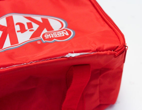 Nestle Kit Kat Red Lunch Bag, 90s Vintage KitKat … - image 6