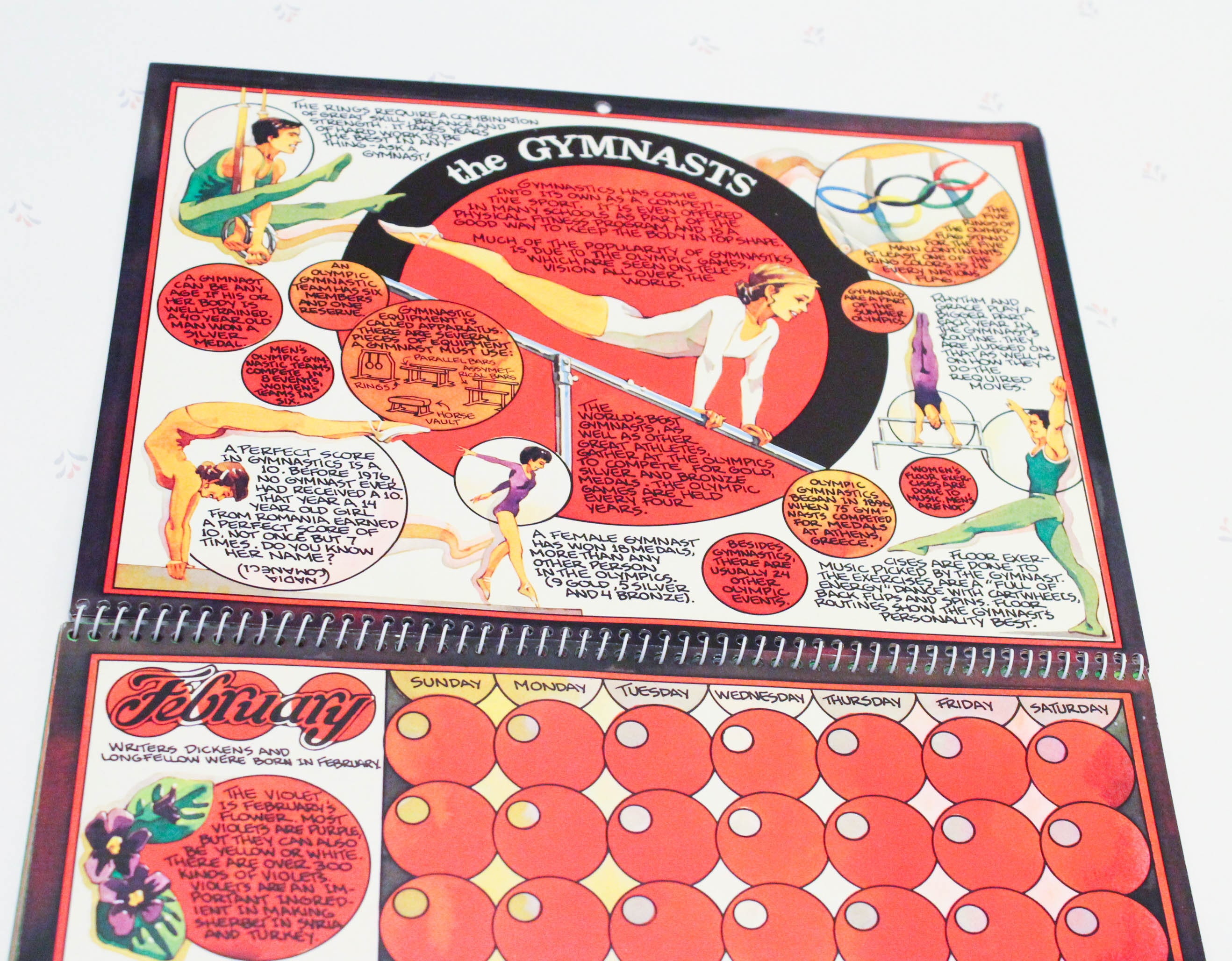 1970s Amway Calendar 70s Retro Ephemera 70s Wall Art Etsy