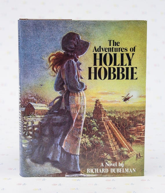 1980 The Adventures Of Holly Hobbie Hardcover Book For Girls Etsy