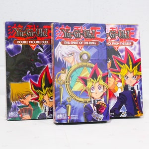 Yugioh Vhs Tape Anime Collection, Yu Gi Oh VHS Movies, Sealed VHS Tapes, Kazuki Takahashi Anime VHS, image 2