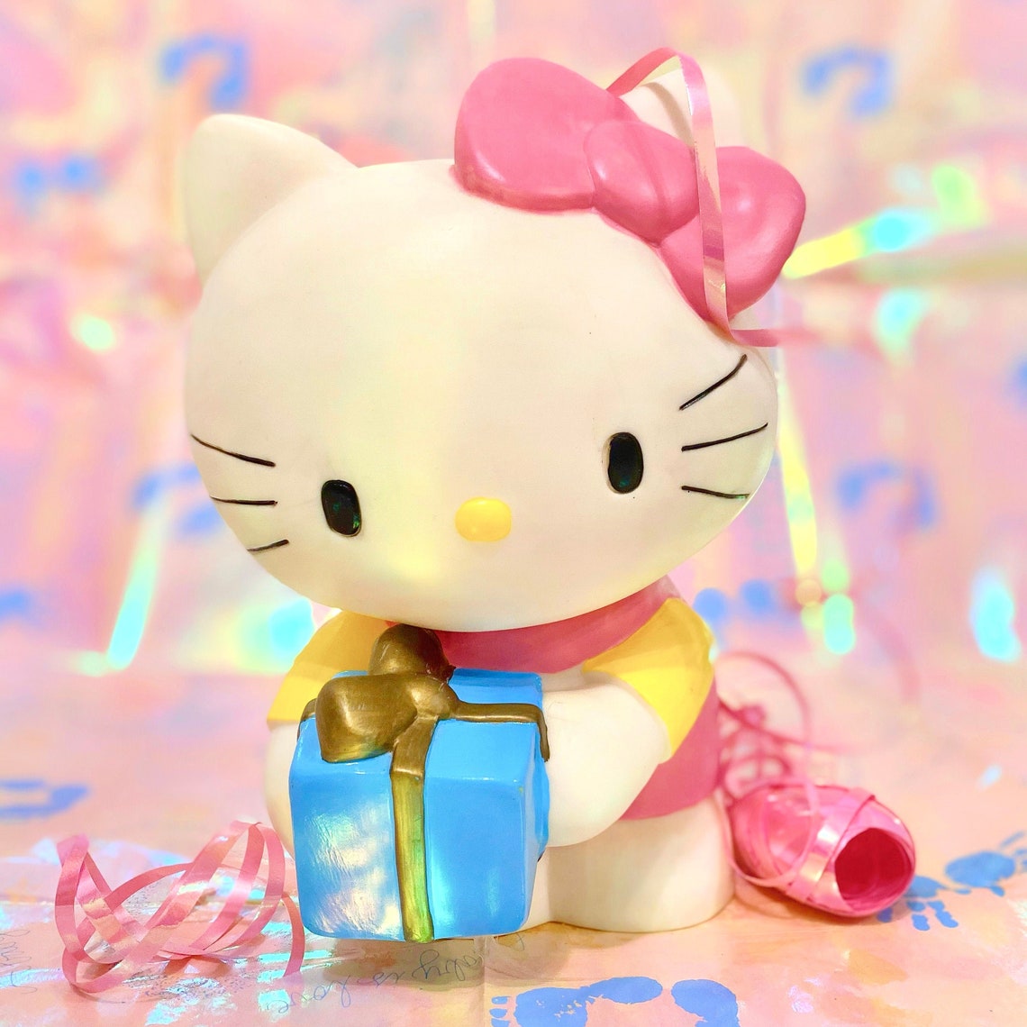 90s Vintage Hello Kitty Piggy Bank 90s Sanrio Hello Kitty Etsy