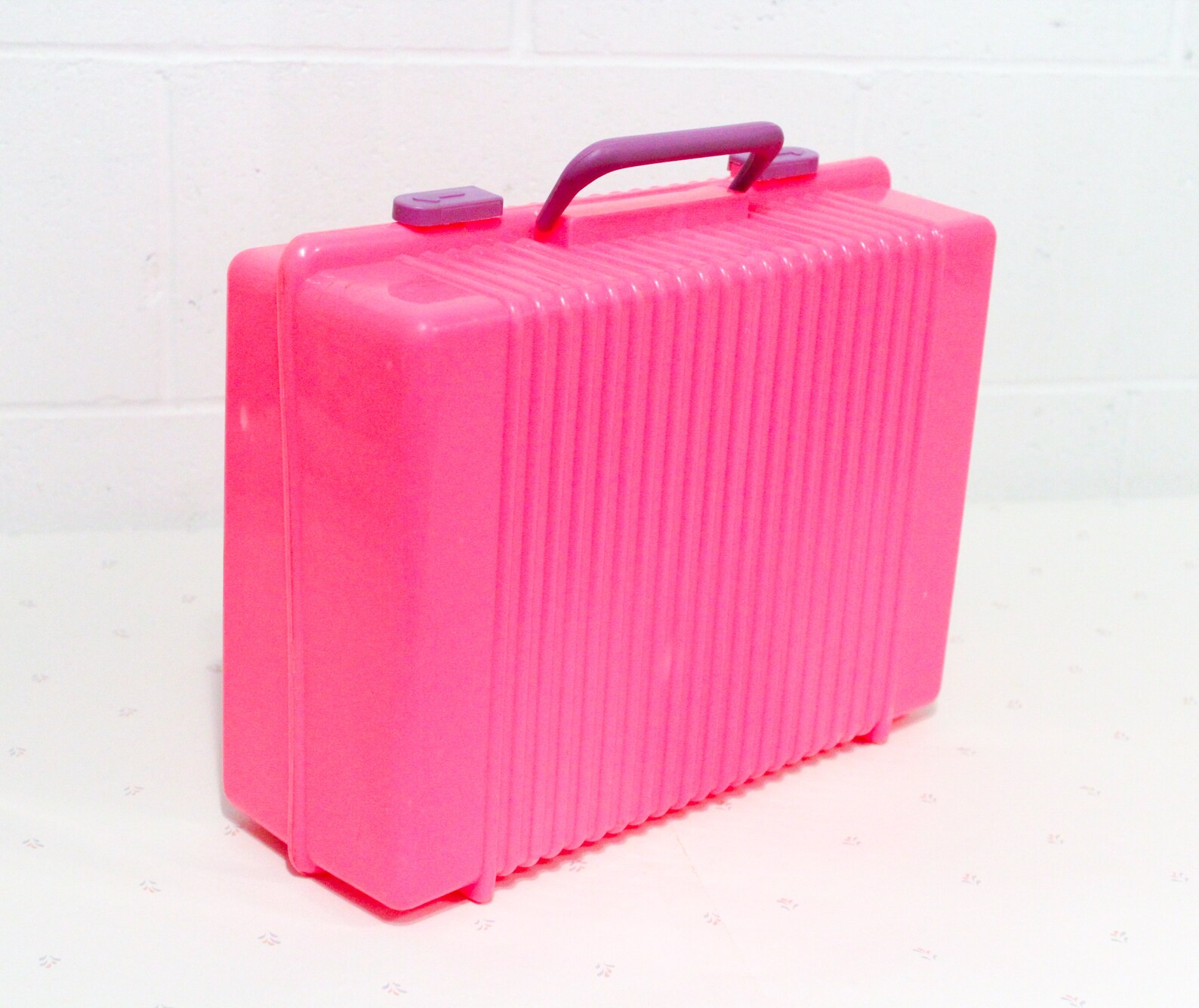 Pink Plastic Toy Case Vintage Case for Toys Kids Toy Box Etsy