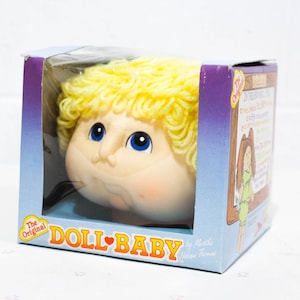 Original Doll Baby Doll Head, Martha Nelson Thomas Craft Doll Heads, Cabbage Patch Kids Doll Craft,